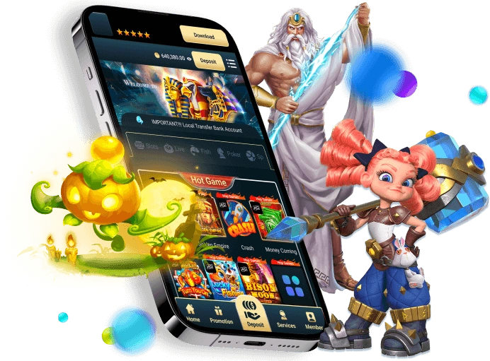 Bước 4: Bắt đầu chơi game casino c54 xổ số